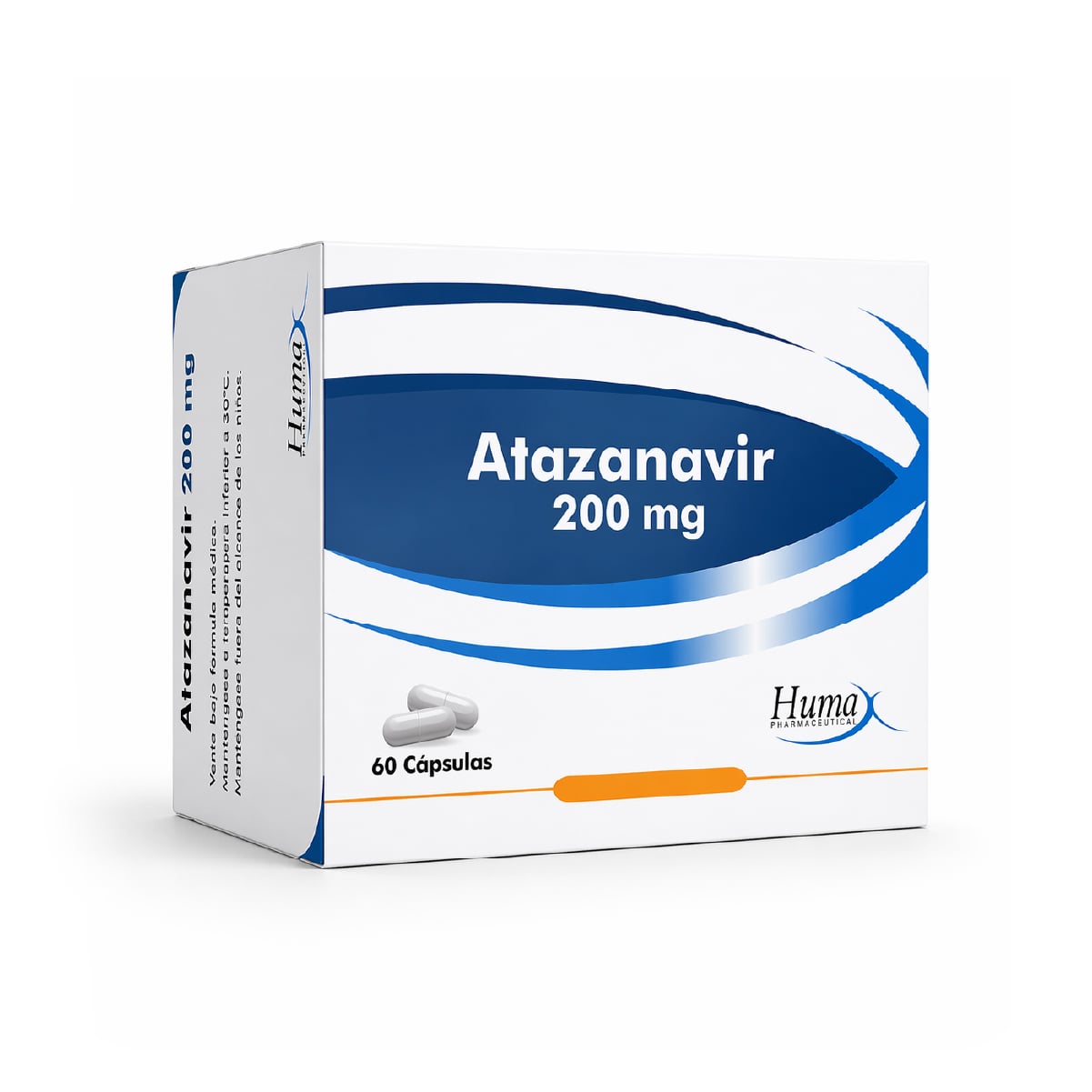 ATAZANAVIR 200 MG CAJA X 60 CAP