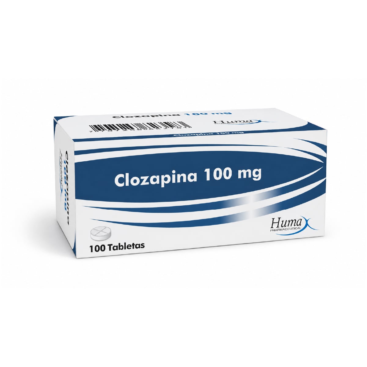 CLOZAPINA 100 MG CAJA X 100 TAB