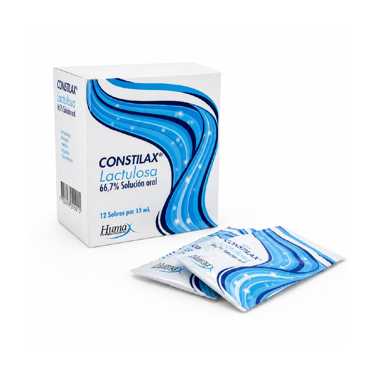CONSTILAX (LACTULOSA) 66,7% SLN ORAL CJ X 12 SACHETS