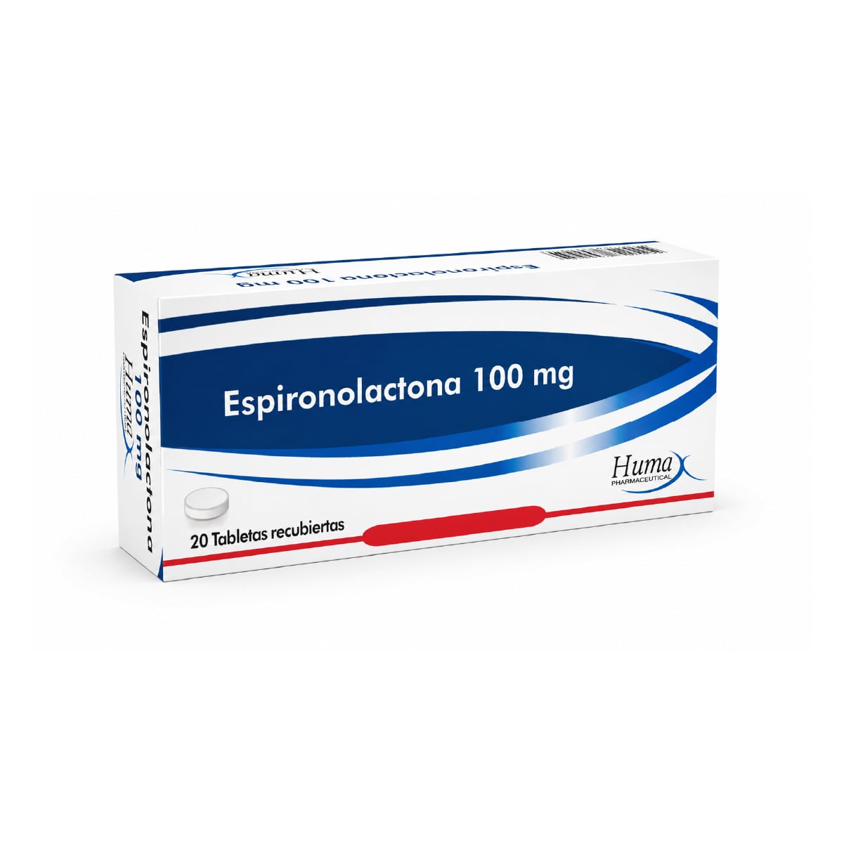 ESPIRONOLACTONA 100MG CAJA X 20 TABLETAS