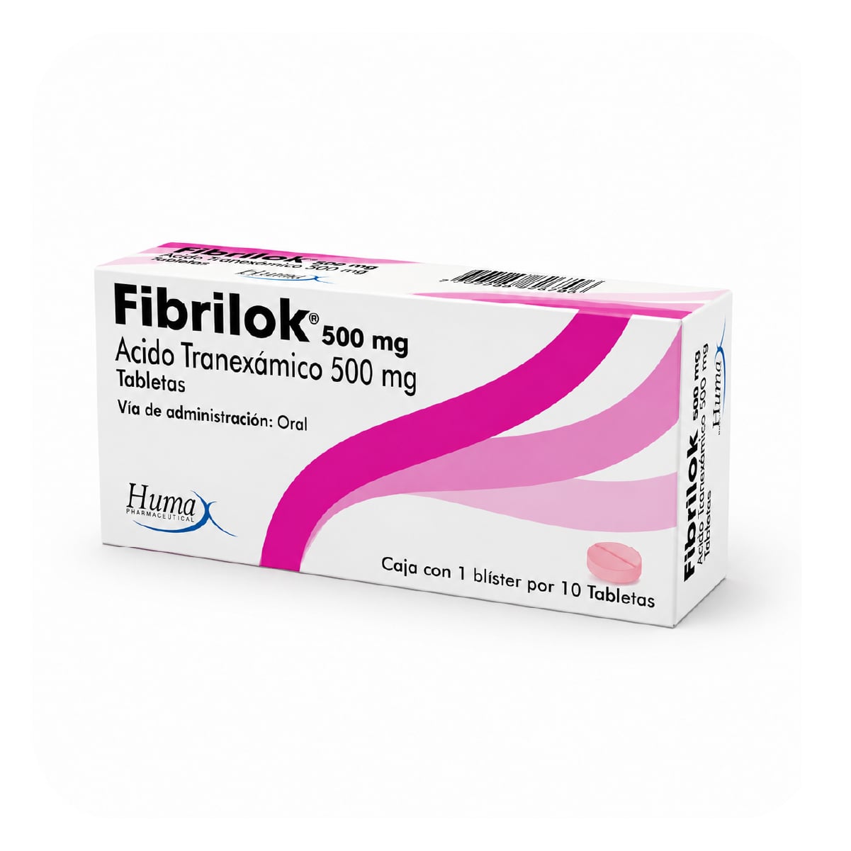 FIBRILOK	FIBRILOK (ACIDO TRANEXAMICO) 500 MG CAJA X 10 TAB