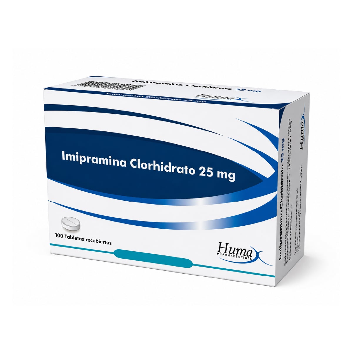 IMIPRAMINA 25 MG CAJA X 100 TAB