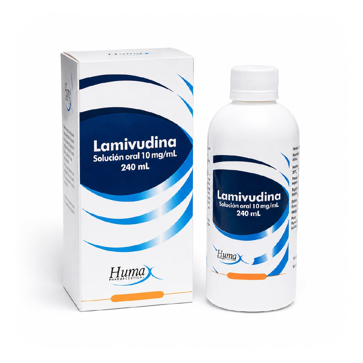 LAMIVUDINA 10 MG/ML CAJA CON FRASCO X 240 ML