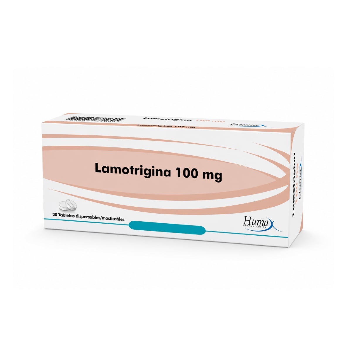 LAMOTRIGINA 100 MG CAJA X 30 TAB