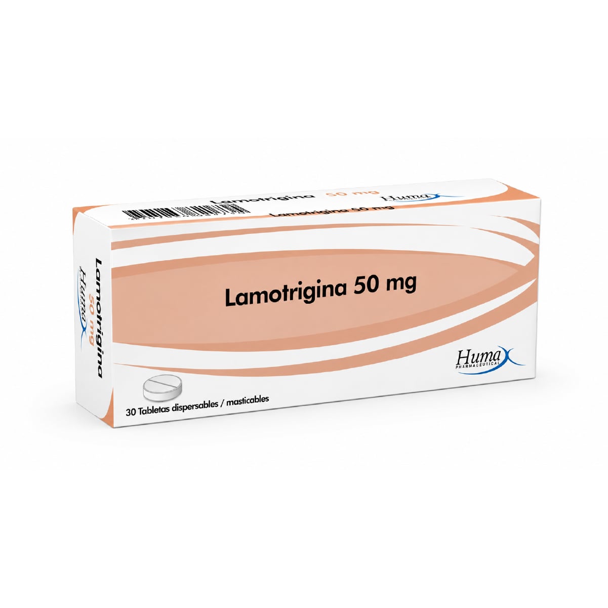 LAMOTRIGINA 50 MG CAJA X 30 TAB