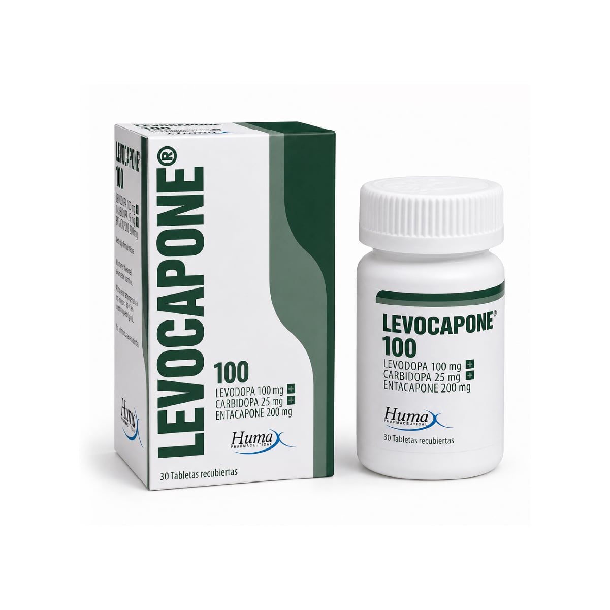 LEVOCAPONE (LEVODOPA+CARBIDOPA+ENTACAPONE) 100+25+200 MG FCO X 30 TAB