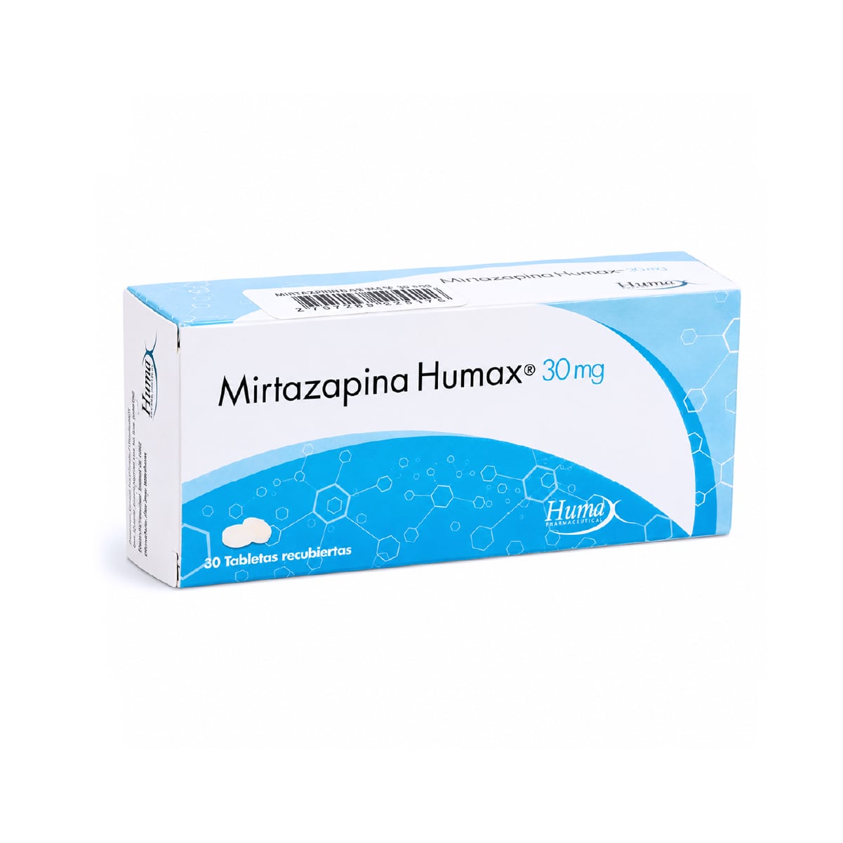 MIRTAZAPINA 30 MG CAJA X 30 TAB