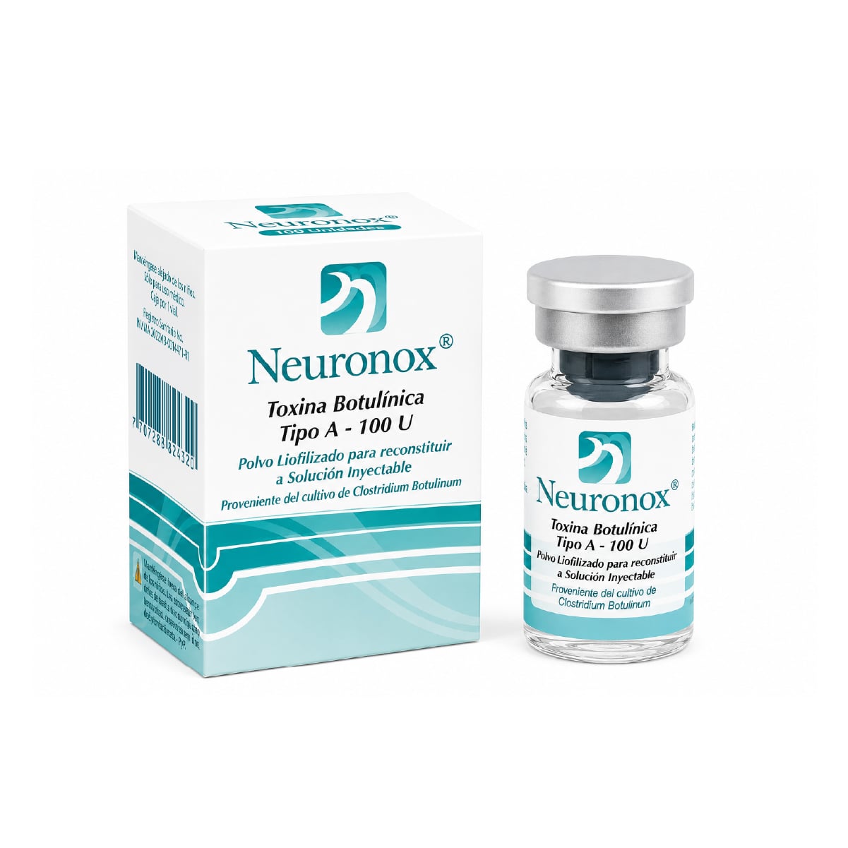 NEURONOX (TOXINA BOTULINICA TIPO A) 100 U.I POLVO LIOFILIZADO PARA RECONSTITUIR EN SOLUCIÓN INYECTABLE