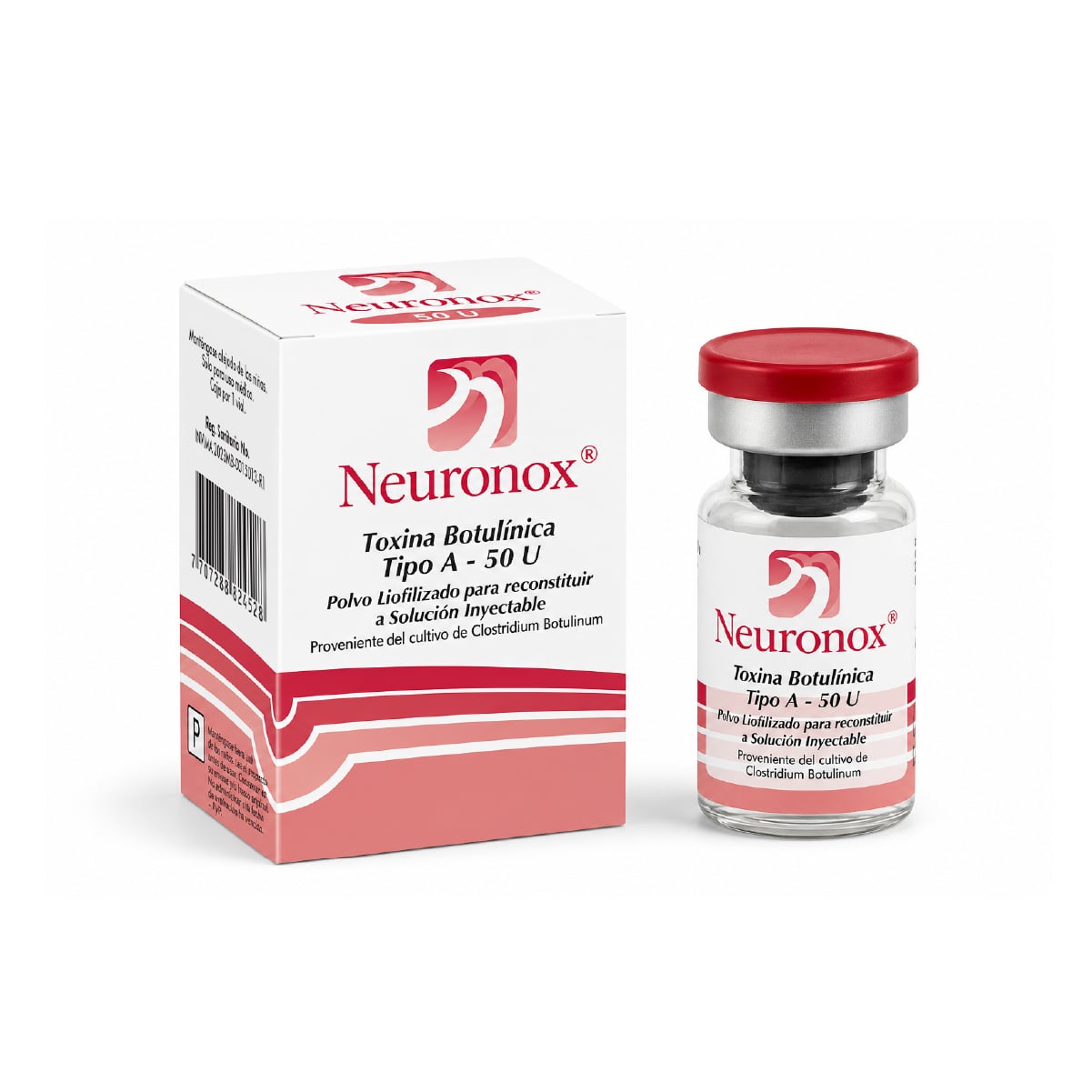 NEURONOX (TOXINA BOTULINICA TIPO A) 50 U.I POLVO LIOFILIZADO PARA RECONSTITUIR EN SOLUCIÓN INYECTABLE