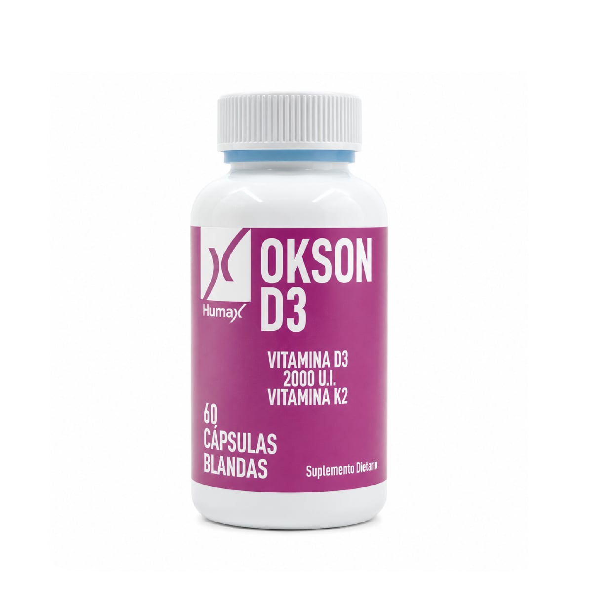 OKSON D3 (VITAMINA D3 + VITAMINA K2) 2.000UI + 80MCG FCO X 60 CAP