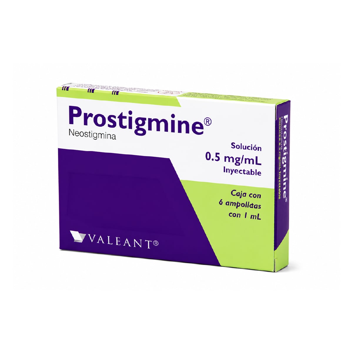 PROSTIGMINE (NEOSTIGMINA) 0,5MG/ML SLN INY CJ X 6 AMP