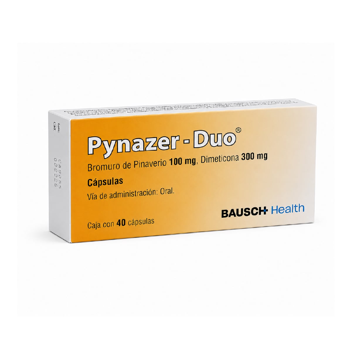 PYNAZER DUO ( BROMURO DE PINAVERIO 100MG + DIMETICONA 300MG) CAJA X 40 TABLETAS