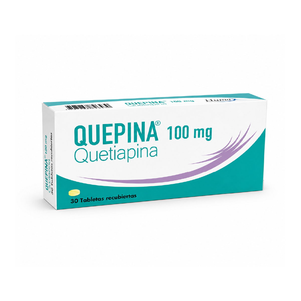 QUEPINA (FUMARATO DE QUETIAPINA) 100 MG CAJA X 30 TAB