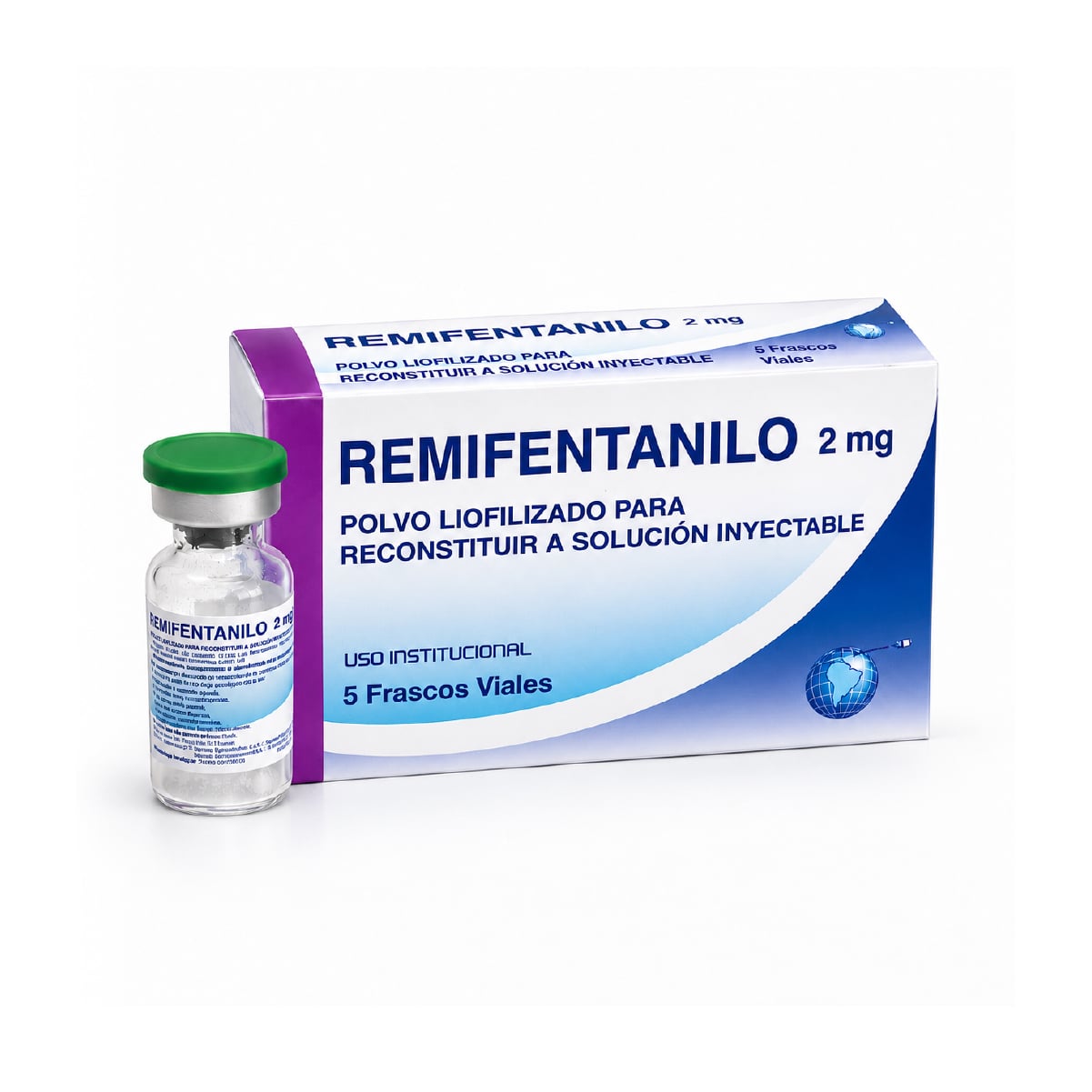 REMIFENTANILO 2MG POLVO LIOF X 5 VIALES