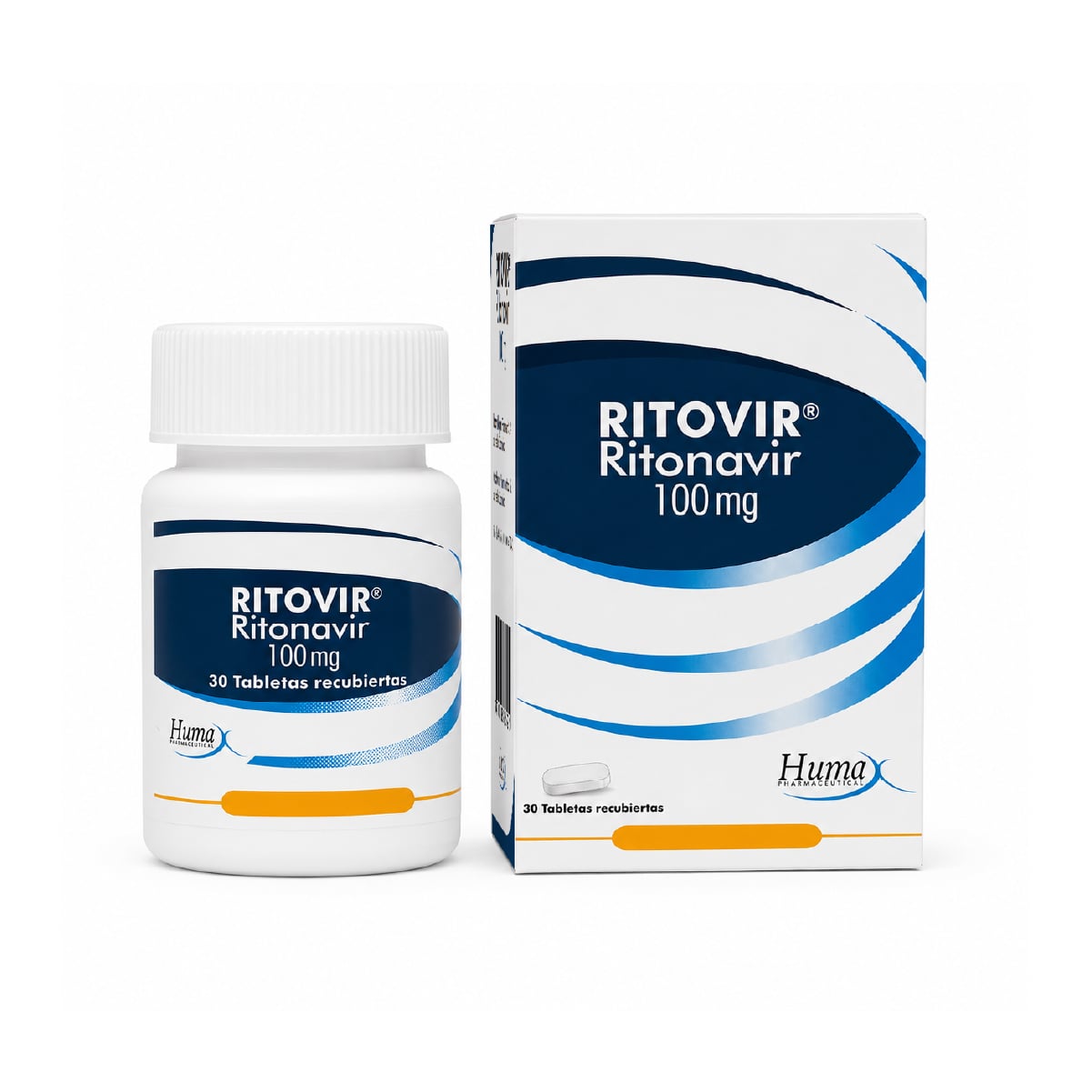 RITOVIR (RITONAVIR) 100 MG FCO X 30 TAB