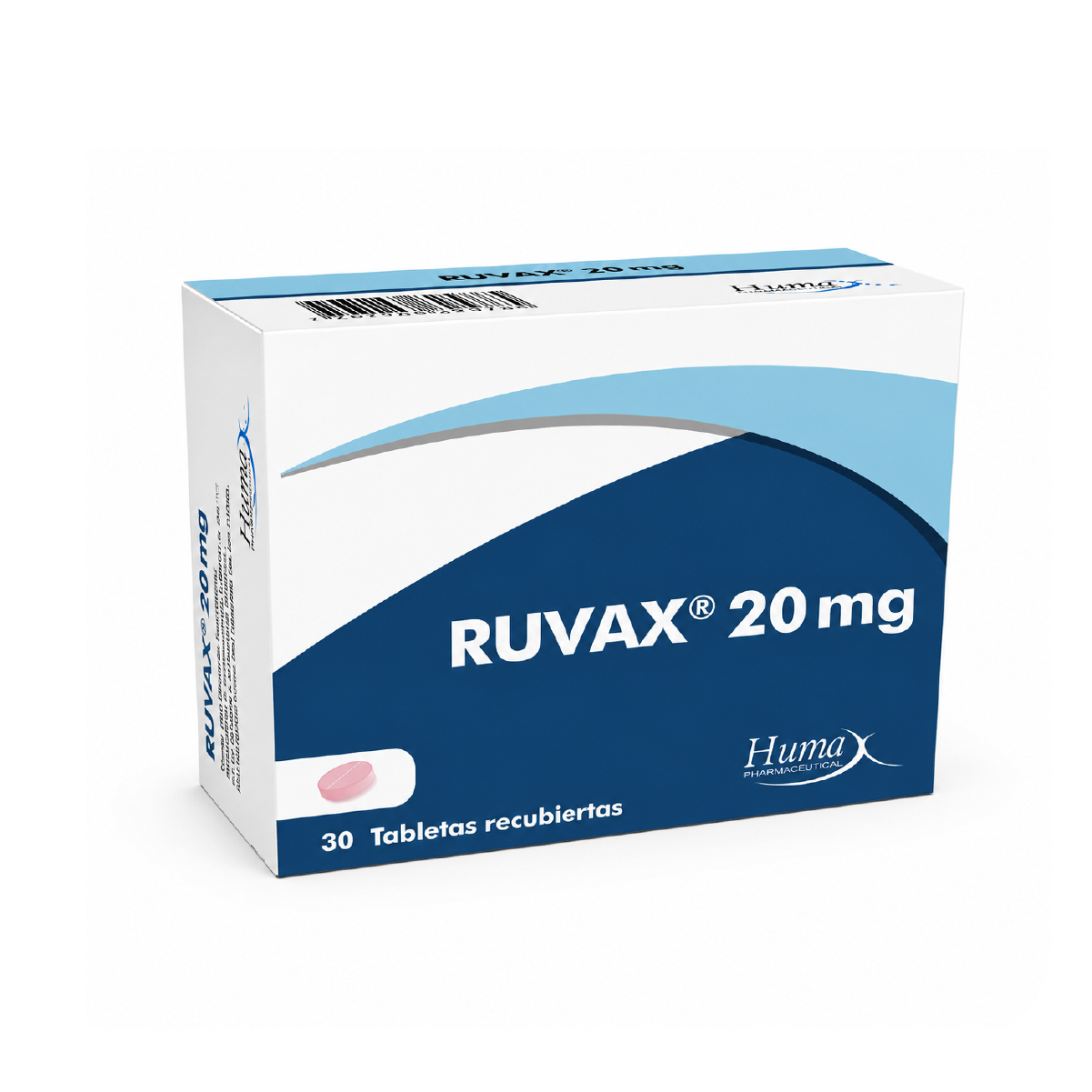 RUVAX (ROSUVASTATINA) 20mg CAJA X 30 TAB