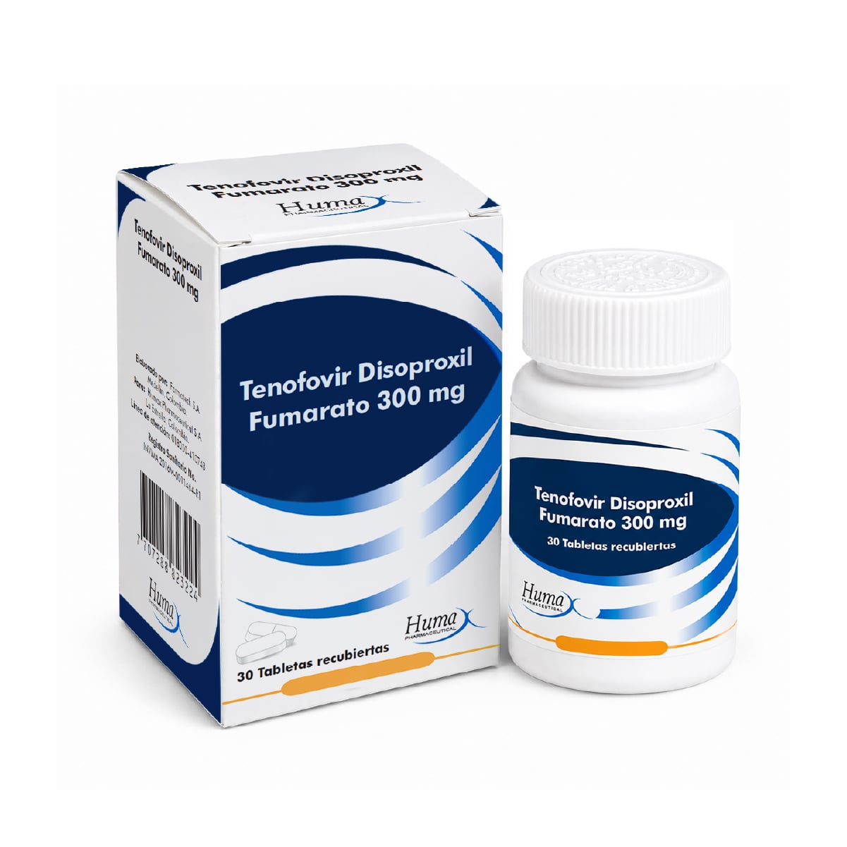 TENOFOVIR 300 MG CAJA X 30 TAB