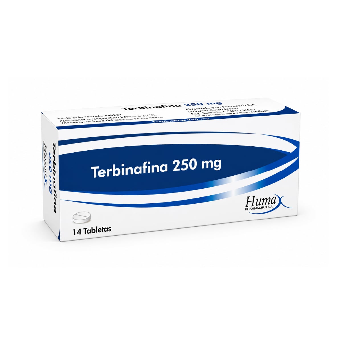 TERBINAFINA 250 MG CAJA X 14 TAB